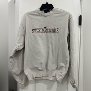 Siegelman stable crewneck size small